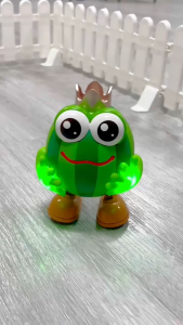 SKISOPGO Moving Magic Dancing Electric Light-Up Watermelon Toys Kids Electric Watermelon Toy Birthday Gift for Boys & Girls