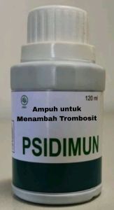 Psidimun Syrup ( Obat Herbal ) Obat Menaikkan Trombosit & Demam Berdarah