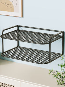 WUBUWEI | Double Layer Wall Mounted Storage Shelf For Routers