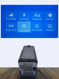 【Hot Sale】NEW projector mini HY320 projector 4K Android 11 1920*1080P Dual WIFI6 5G/2.4G BT5.0 Support for playing videos LED Light Multi-functional Compatibility