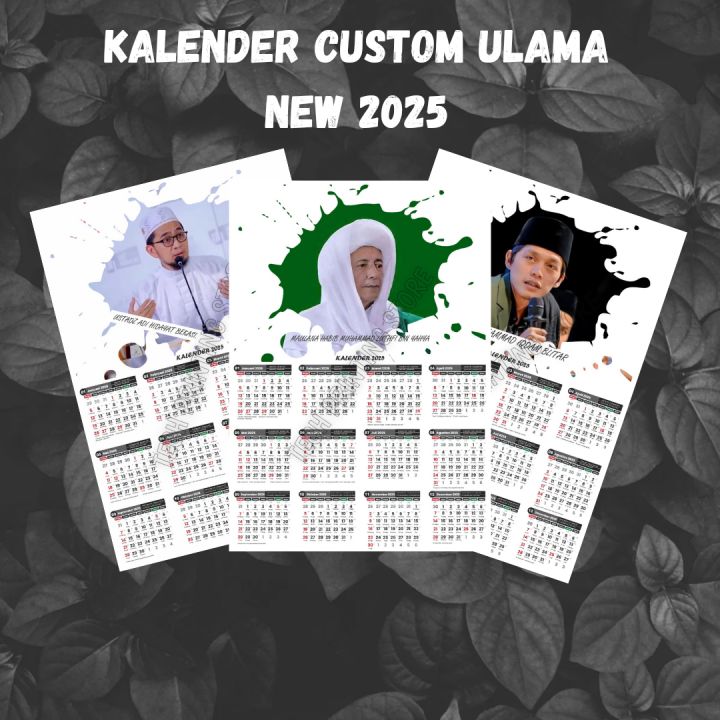 Kalender Dinding 2025 Lengkap Free Request | Lazada Indonesia