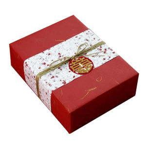 Extra Large Size Gift Wrapping Paper Wedding Birthday New Year Red Color Gift Box Material High End Feel Special Paper