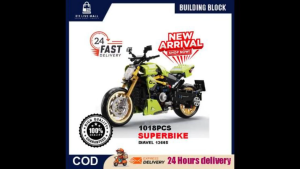 KBOX 1018 PCS DIAVEL 1260S SUPERBIKE BUILDING BLOCKS MICRO BRICKS PREMIUM QUALITY LEGO