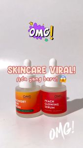 OMG Oh My Glow Bright Booster Series | Moisturizer 25g | Face Wash | Face Toner | Glowing Serum | Mugwort Acne Serum