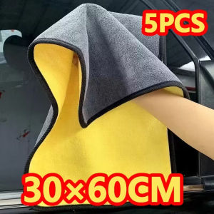 Wholesale Microfiber Car Wash Cleaning Cloths Thickened Double-sided Auto Detailing Rags Super Absorbent Drying Washing Towels