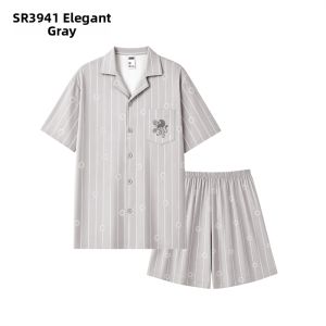 Semir | Antibacterial Anti-Mite Mens Sleepwear Set