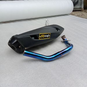 Knalpot ROB1 Leheran bluemoon Vario Beat Genio Pcx Aerox Nmax Dll