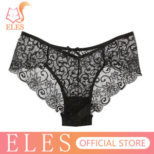 ELES พลัสขนาด S/XL แฟชั่นกางเกงชั้นในคุณภาพสูงสำหรับผู้หญิงระบายอากาศชุดชั้นในสตรีเซ็กซี่ลูกไม้ Lingerie