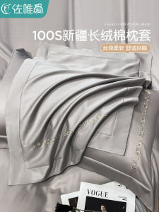 ปลอกหมอนผ้าฝ้ายกำมะหยี่ยาวระดับพรีเมียมผู้ชายสไตล์ยอดนิยมสีบริสุทธิ์ใช้ในบ้านแกนหมอนปลอกในคู่แพ็ค