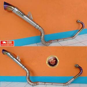 KNALPOT VIXION KOBRA COBRA NAGA STEP FU SILINCER KRUCUT DIAMOND ORIGINAL MRS RACING EXHAUST