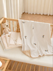 ANYOUBI | A-Class Pure Cotton Crib Mattress Cover Year-Round