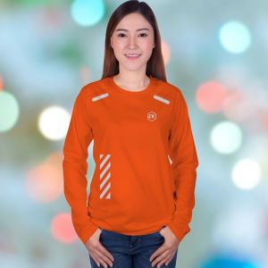 ATASAN TRAINING LENGAN PANJANG DRYFIT WANITA BAJU OLAHRAGA TANGAN PANJANG KEKINIAN KAOS LENGAN PANJANG KEREN TERBARU
