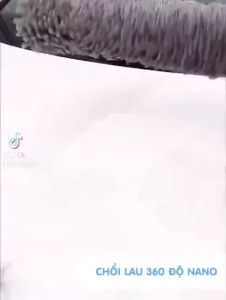 Chổi lau bụi xe ô tô sợi dầu chuyên dụng Cán có thể kéo dài linh hoạt