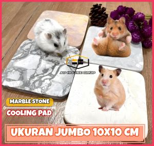 MARBLE STONE COLLING PAD FOR HAMSTER || BATU MARMER ALAS PENDINGIN HAMSTER