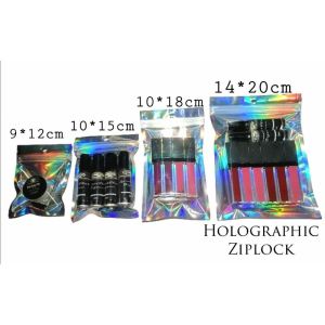 Holographic Ziplock Pouch Laser Hologram Packaging
