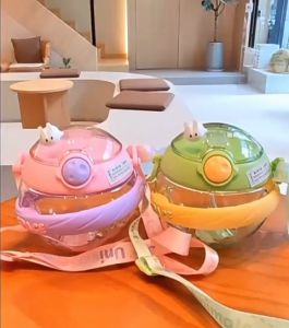 STV Botol minum space anak 750mL Tumbler planet lucu