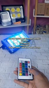 Lampu tembak LED sorot tembak floodlight slim SMD 50w 50 w 50watt 50 watt lampu LED sorot tembak lampu LED dekorasi hias panggung putih kuning warm white RGB super terang jarak jauh lapangan pameran toko reklame taman jalan outdoor parkiran anti air hujan