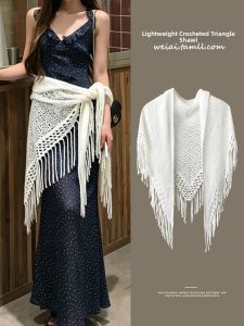 WEIAI | New Chinese Style Tassel Neck Protection Knitted Shawl