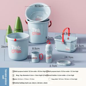 TAOXIAOHE | Durable Thickened Washbasin Set