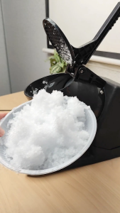 🏆JARD Commercial Electric Ice Crusher 3 Blades Ice Shaver Snow Cone Maker Shaved Ice Machine