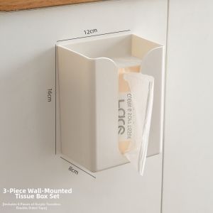 Self-adhesive Hanging Tissue Dispenser