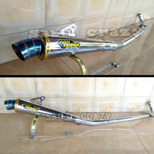 Knalpot Racing fanterra karisma Blade Astrea grand C70 Jupiter Supra Revo Vega Smash Shogun knalpot Racing panterra