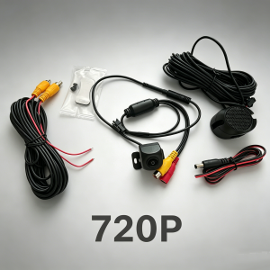 Smart AHD Reversing Rearview Camera Automatically Detects Moving Cars and People Issues Reminders and Is Easy to Install.