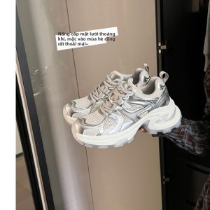 Retro Thick Heel Elevation Dad Shoes