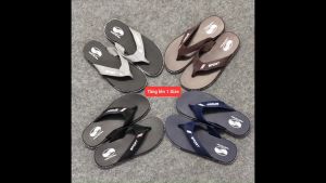 Dép quai dọc dép lào kẹp xỏ ngón NAM NỮ da PU mềm dẻo SPORT - Tăng lên 1 Size