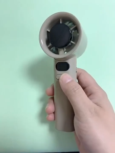 High-Speed Handheld Fan Mini Fan Outdoor Small Fan Pocket Fan Long Battery Life Ice Cooling Portable 20x Enhanced Wind Power LED Display