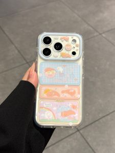 SENBO | New Style Salmon Pattern Shockproof Full Cover Slim Silicone Case