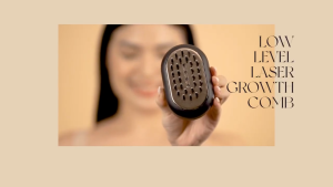 Luxelle Low Level Laser Growth Comb | Hair Growth Hair Loss Scalp Massager LLLT