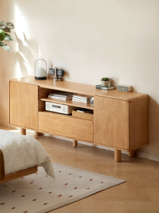WEISHA | Tall TV Cabinet with Storage