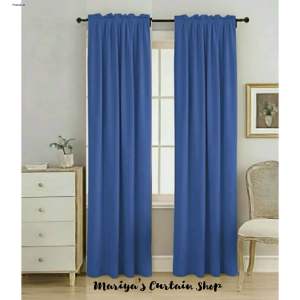Non-Ring Plain Curtain for Window/Sink/Door Curtain | 6ft/7ft