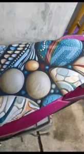 Cover Jok Sarung Jok Motor Dozeuscka Anti cakar kucing anti air motif printing CV01 Stone
