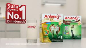 Anlene Gold 5X Susu Bubuk Dewasa Vanila 570gr - Nutrisi Tinggi Kalsium Untuk Tulang Sendi dan Otot