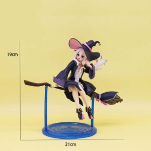 Bandai | Anime Wandering Witch: The Journey Of Elaina 20cm Elaina PVC Action Figure Model Toys For Kids Birthday Gift