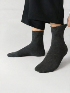 Daily Disposable Breathable Anti-odor Mens Short Socks