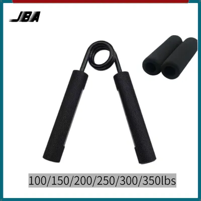 JBA Hand Grip Exercise Heavy Duty Aluminum Alloy 100-350lbs With Foam Handle Sleeve Anti Slip Firm Durable Carbon Steel Hand Gripper 握力器