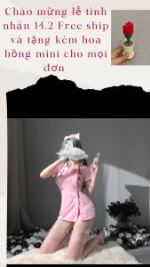 HCM- Bộ đồ Cosplay y tá anime Đồ ngủ hóa trang 1411- Roha Boutique
