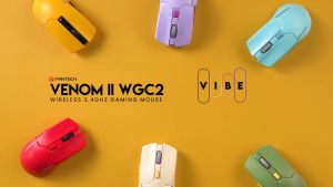 Fantech WGC2 Venom II Vibe Edition 2.4GHz Wireless Gaming Mouse (Rechargeable Battery)