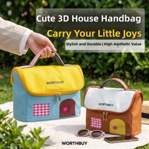 WODEBAIHUI | Double Zipper Portable Insulated Bag