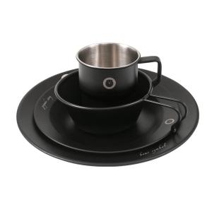 Portable Stainless Steel Camping Dinnerware Set