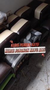 PROMO! Kursi jongkok kayu jati kuat dan kokoh | kursi pendek kayu TERMURAH