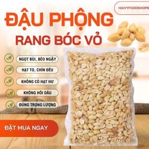 Đậu phộng (lạc) rang bóc vỏ - 05kg và 1kg loại ngon