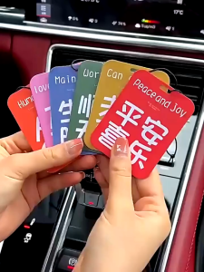 Car Fragrance Tablet Simple Perfume Air Freshener Home Toilet Wardrobe Decoration