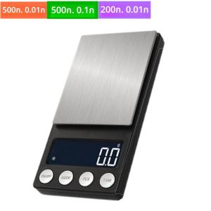 เครื่องชั่งอาหารในครัว500กรัม/0.01กรัมอเนกประสงค์เครื่องชั่งอาหารทำจากสเตนเลสสตีลจอแสดงผลแอลซีแบบดีดิจิตอลปรับสมดุลอุปกรณ์ทำอาหาร