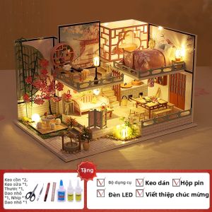 MAOMIYU | Mô Hình Nhà Tự Xây Phong Cách Trung Quốc Gỗ