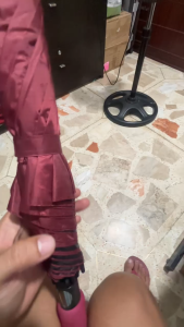 30" Semi Automatic 2 Fold Umbrella Payong