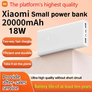 Xiaomi Mi Powerbank 20000mAh 18W Max Fast Charging for Laptop Mobile Phone Ports Output USB Type C Quick Charge Powerbank